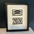 Graduation 2026 Framed Lino Cut Print