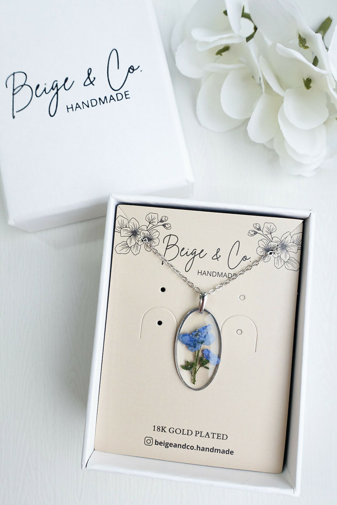 Forget Me Not Necklace