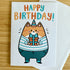 A6 Ginger Cat Birthday Card