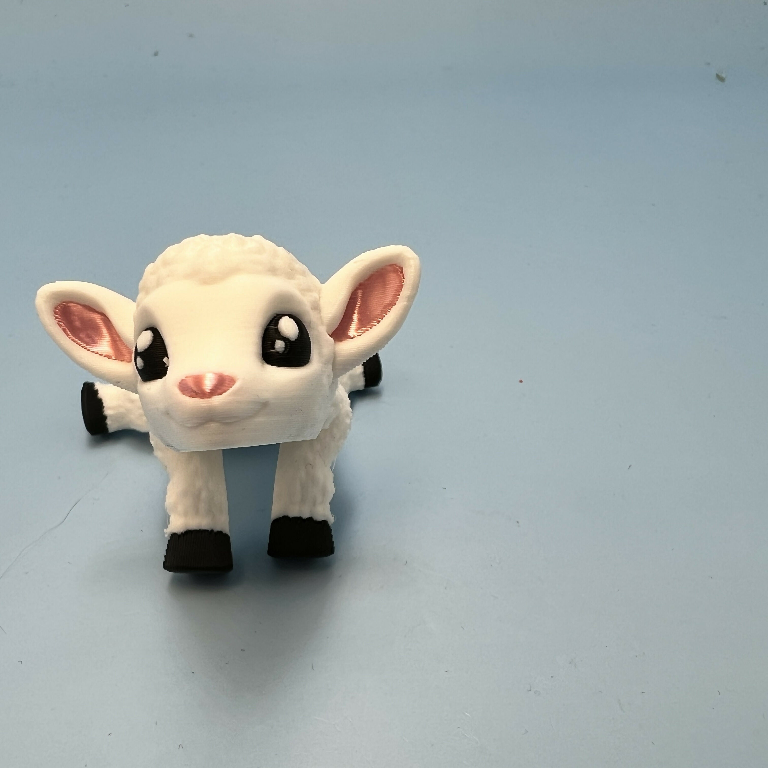 3D Printed SMALL: Articulated Sensory Fidget Animal friends Lamb 7cm