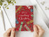 Red Cracker A6 Christmas Card