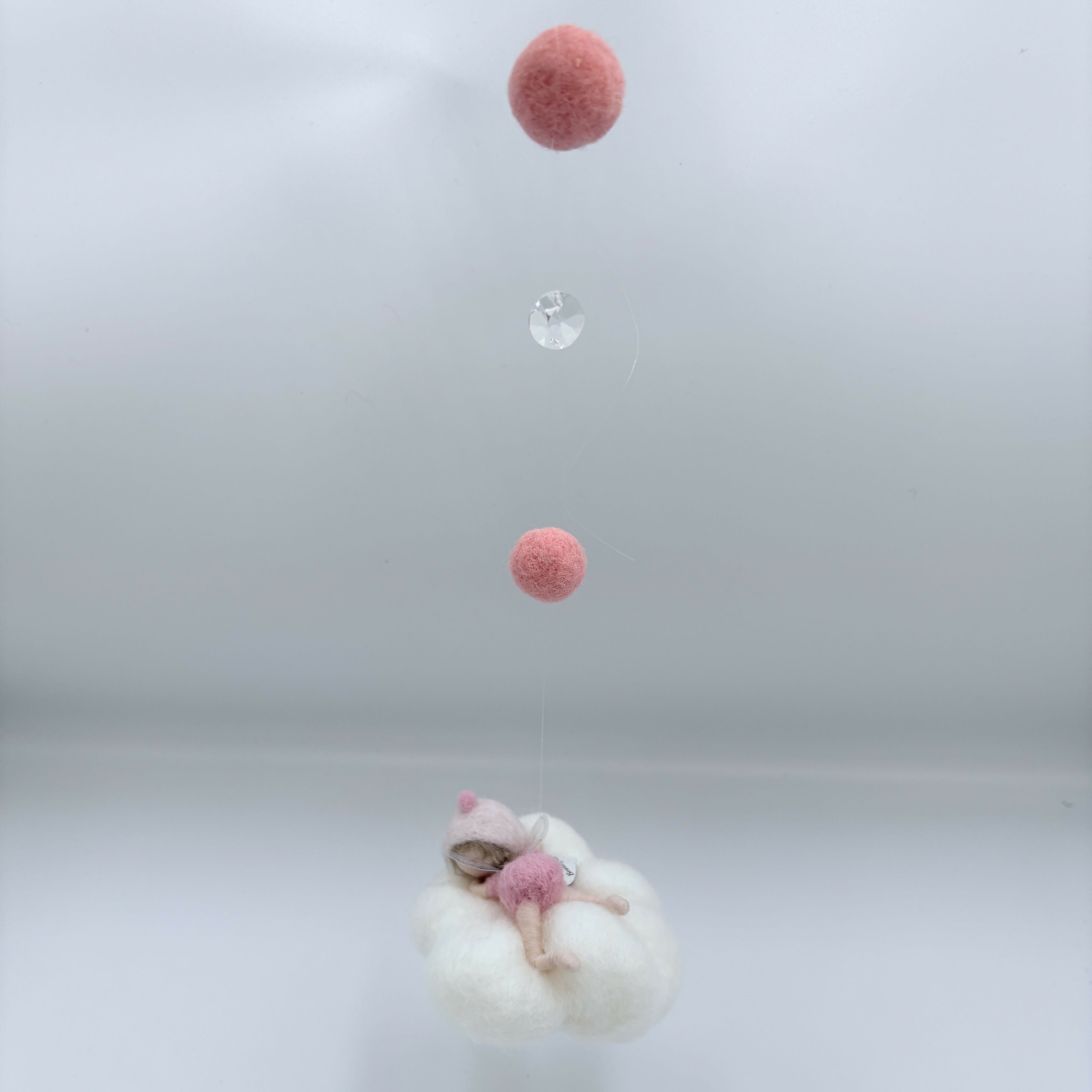 Fairy baby on a cloud
