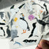 A6 transparent waterproof iridescent wildlife sticker sheet