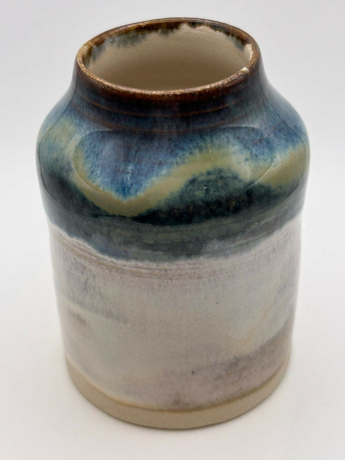 Blue & Grey Reed Diffuser Bottle/Bud Vase