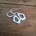 Handmade Silver Squiggle Earrings