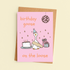 Birthday Goose On The Loose Greeting Card