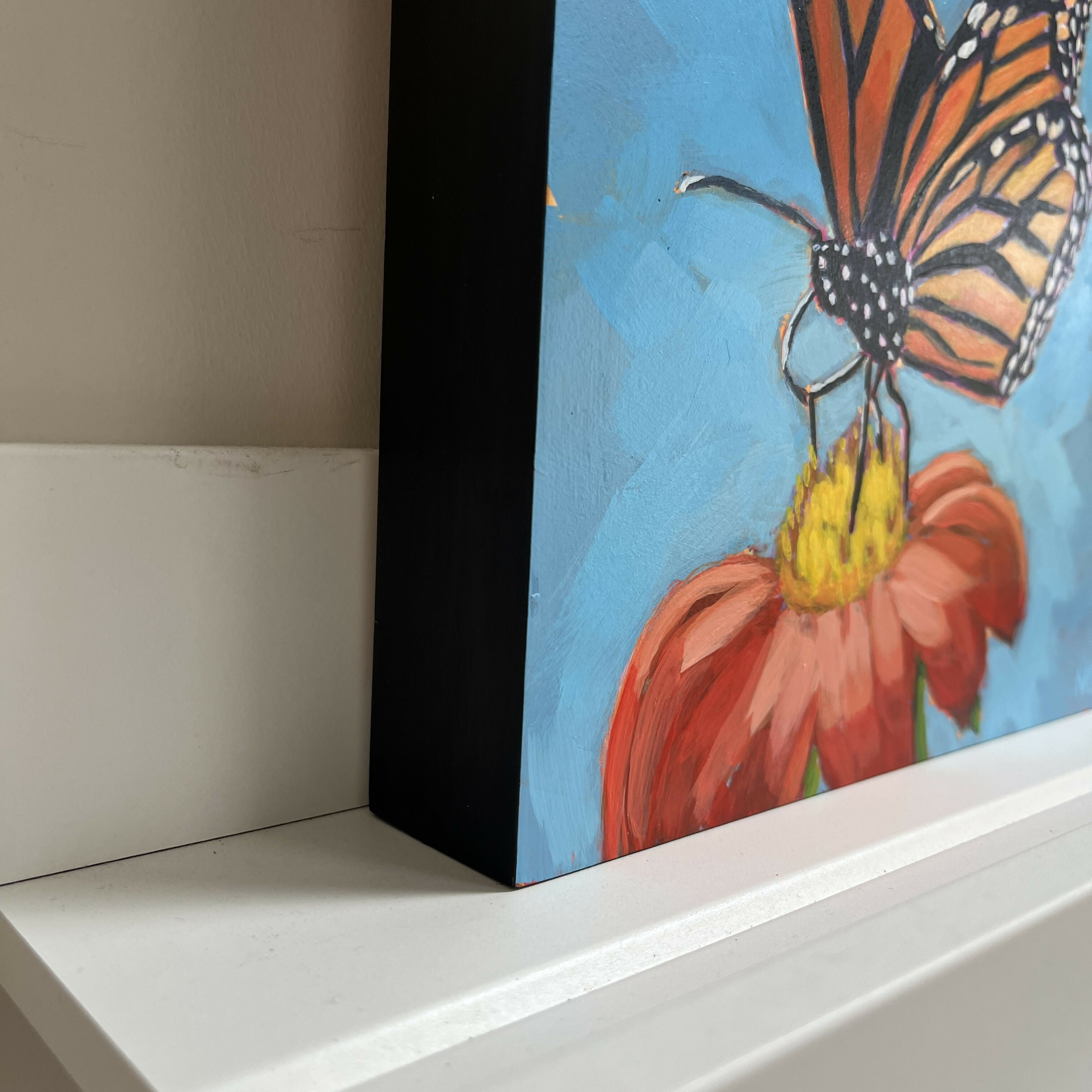 Monarch Butterfly - Original Acrylic Painting