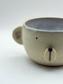 Handmade Light Bear Ceramic Bowl