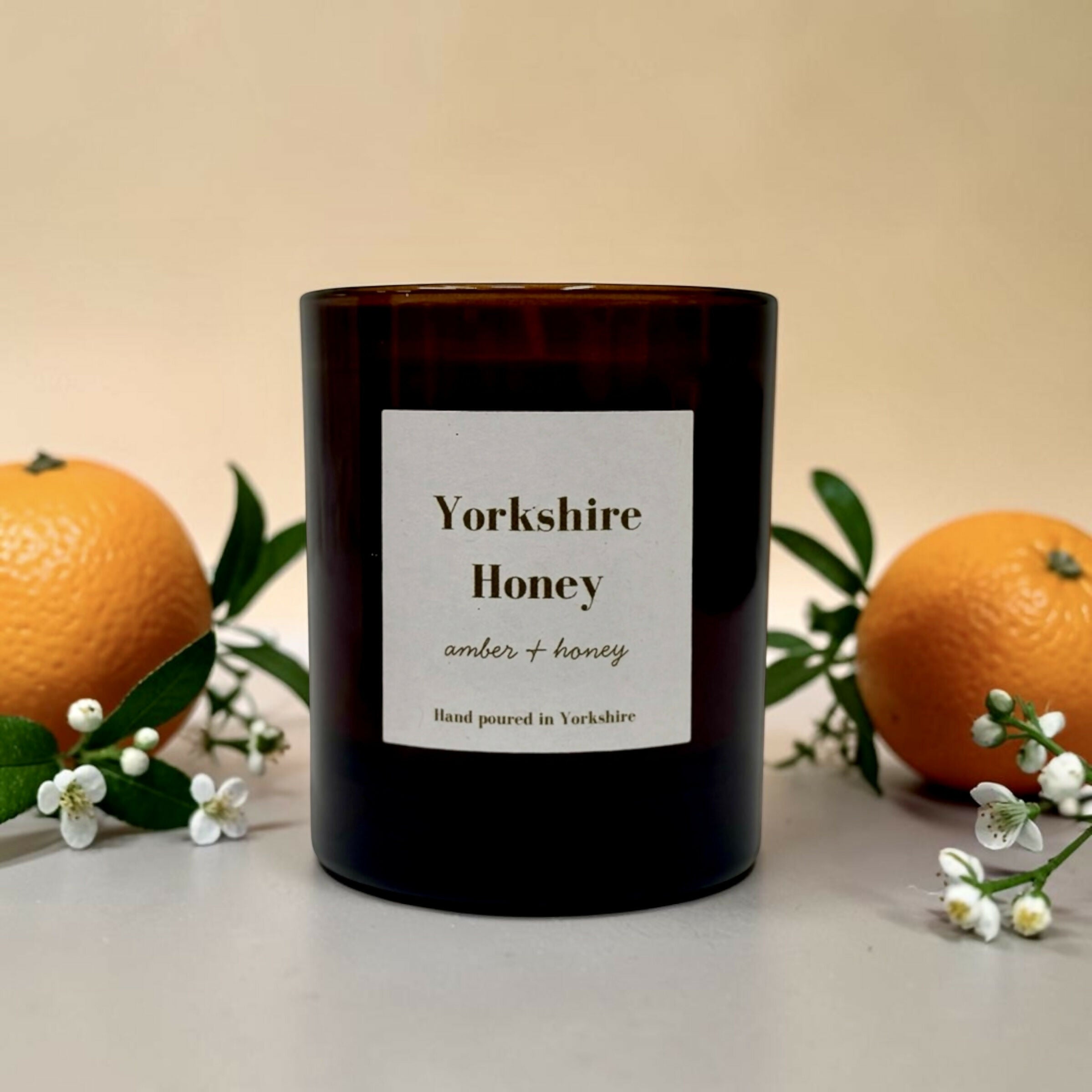 Yorkshire Honey - Amber and Honey Scented Candle - 160g
