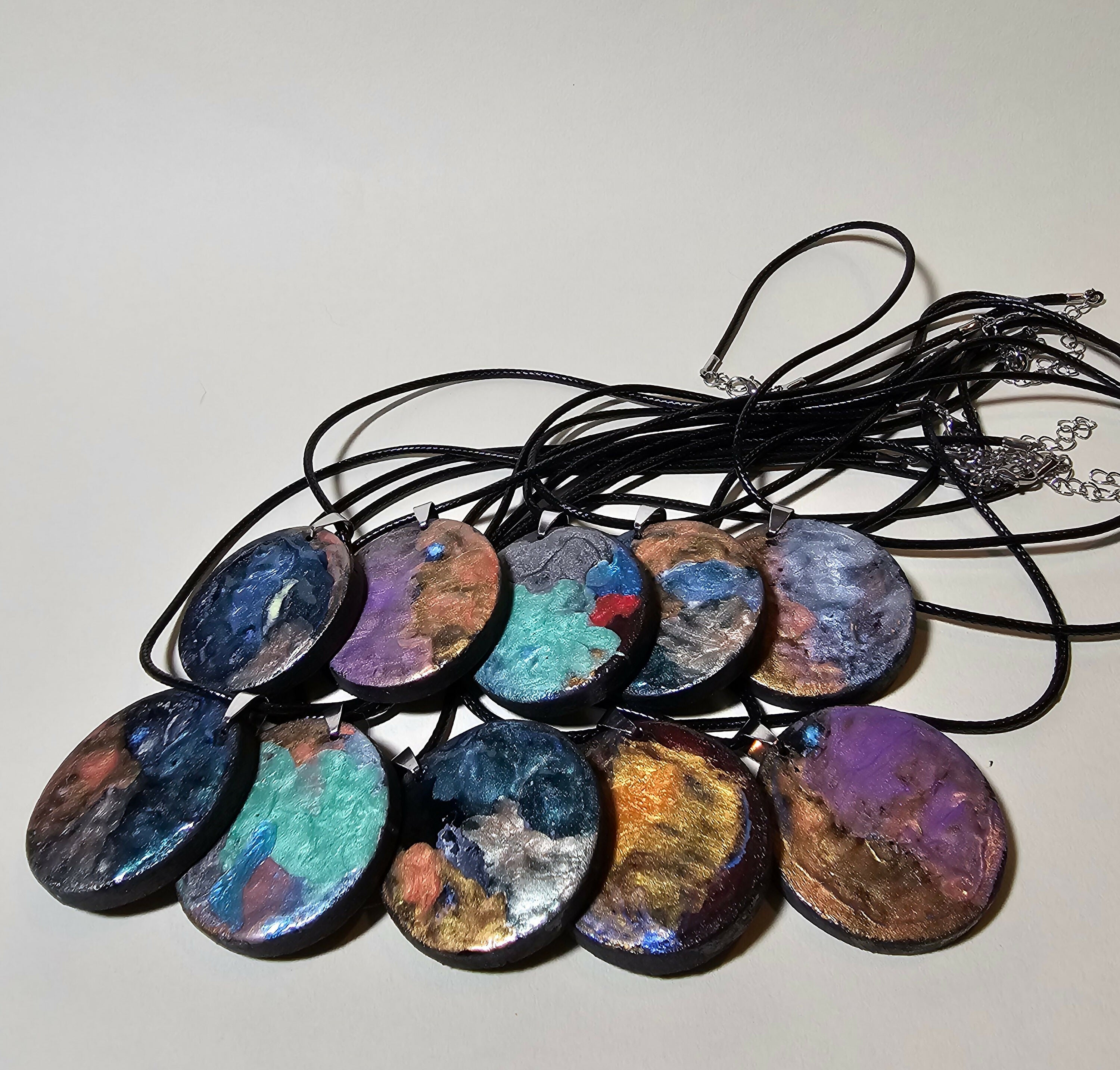 Fantasy Pendant Necklace Handmade