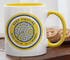 Leeds Utd Mug TRIBAL Design