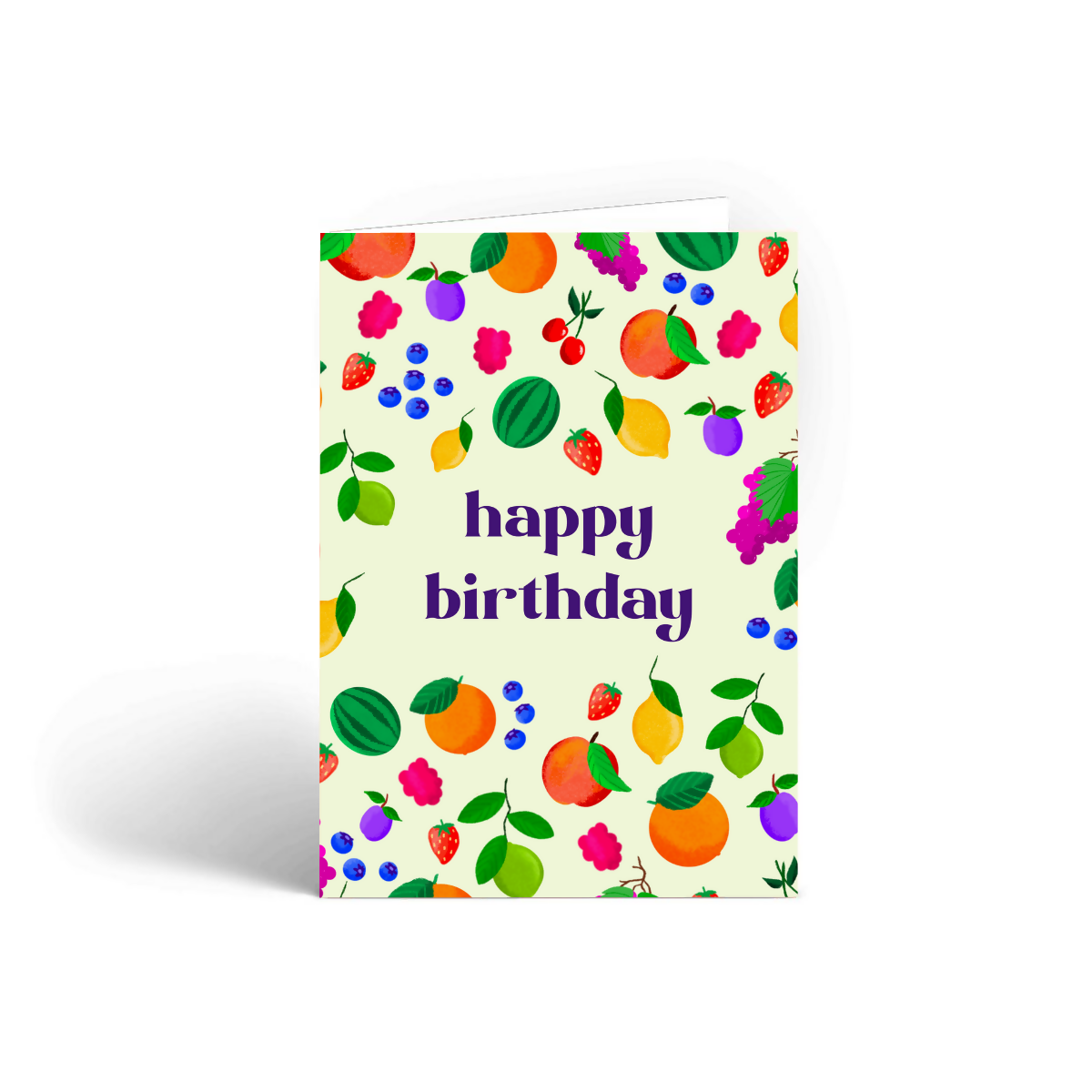 Fruit Birthday Card
