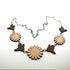 Daisies and Bees Necklace