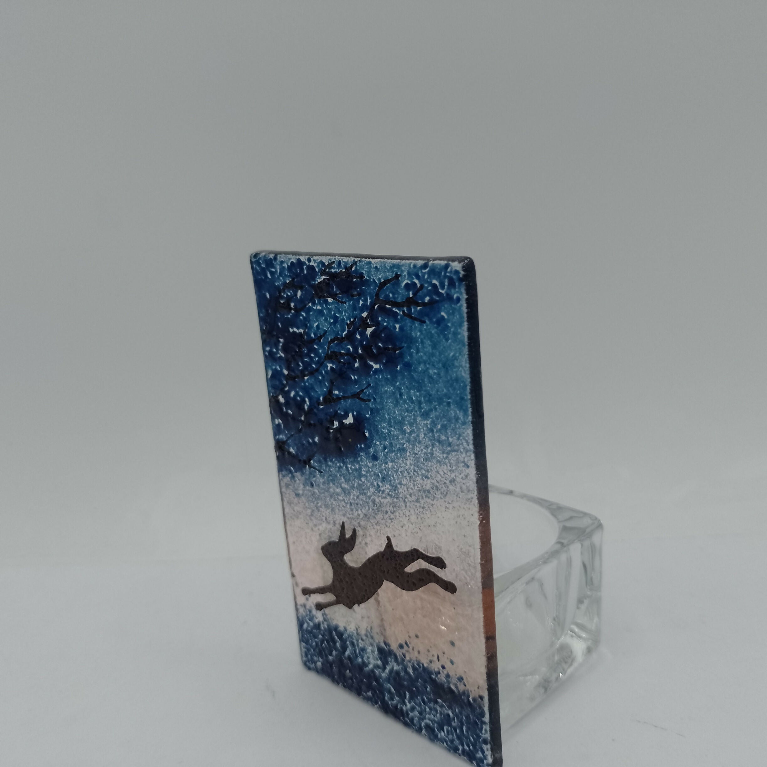Silhouette Hare Tealight Holder