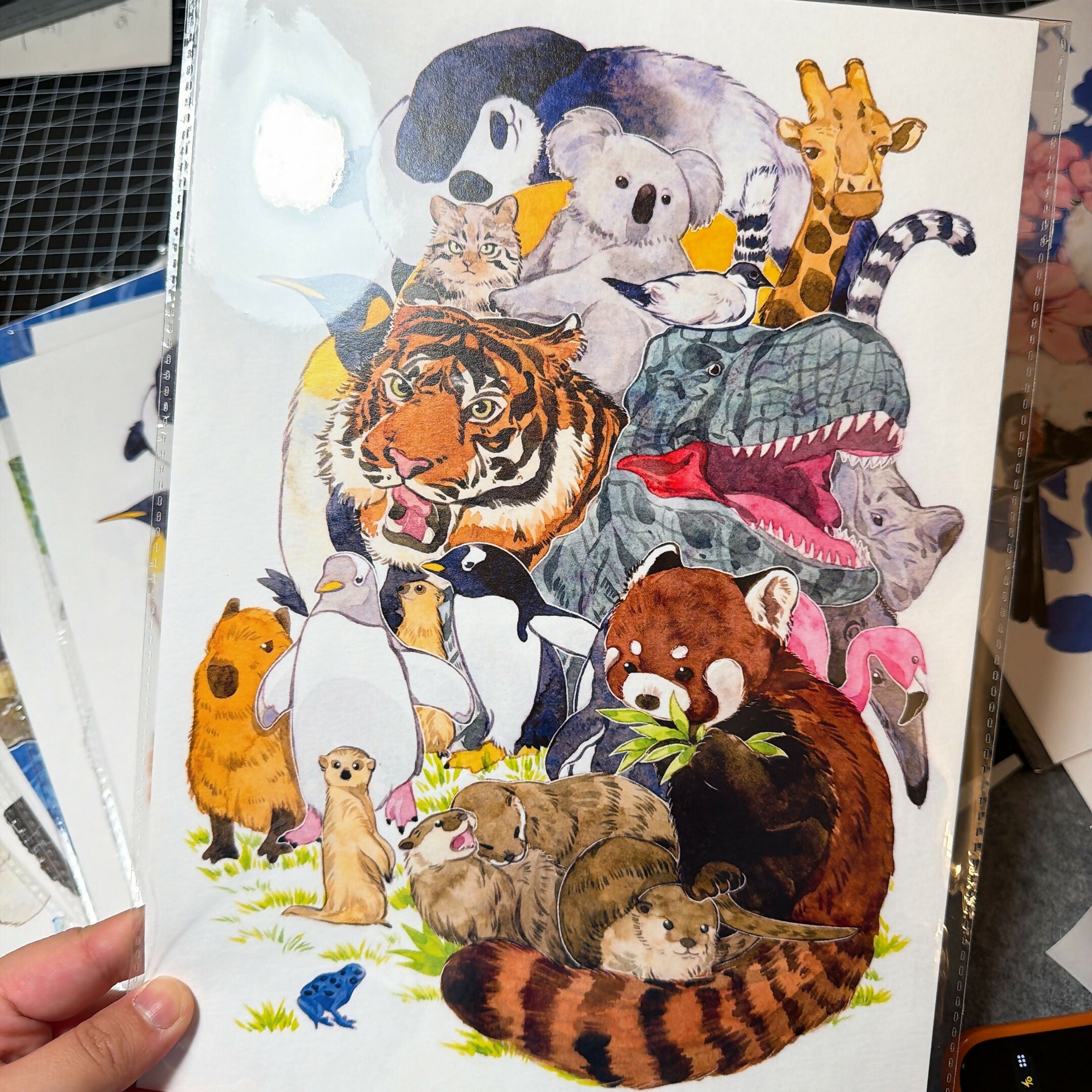 A4 Wild birds Prints