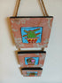 Cactus Three Tier Hanging Clay Picture