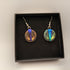 Circle Earrings with Triangle