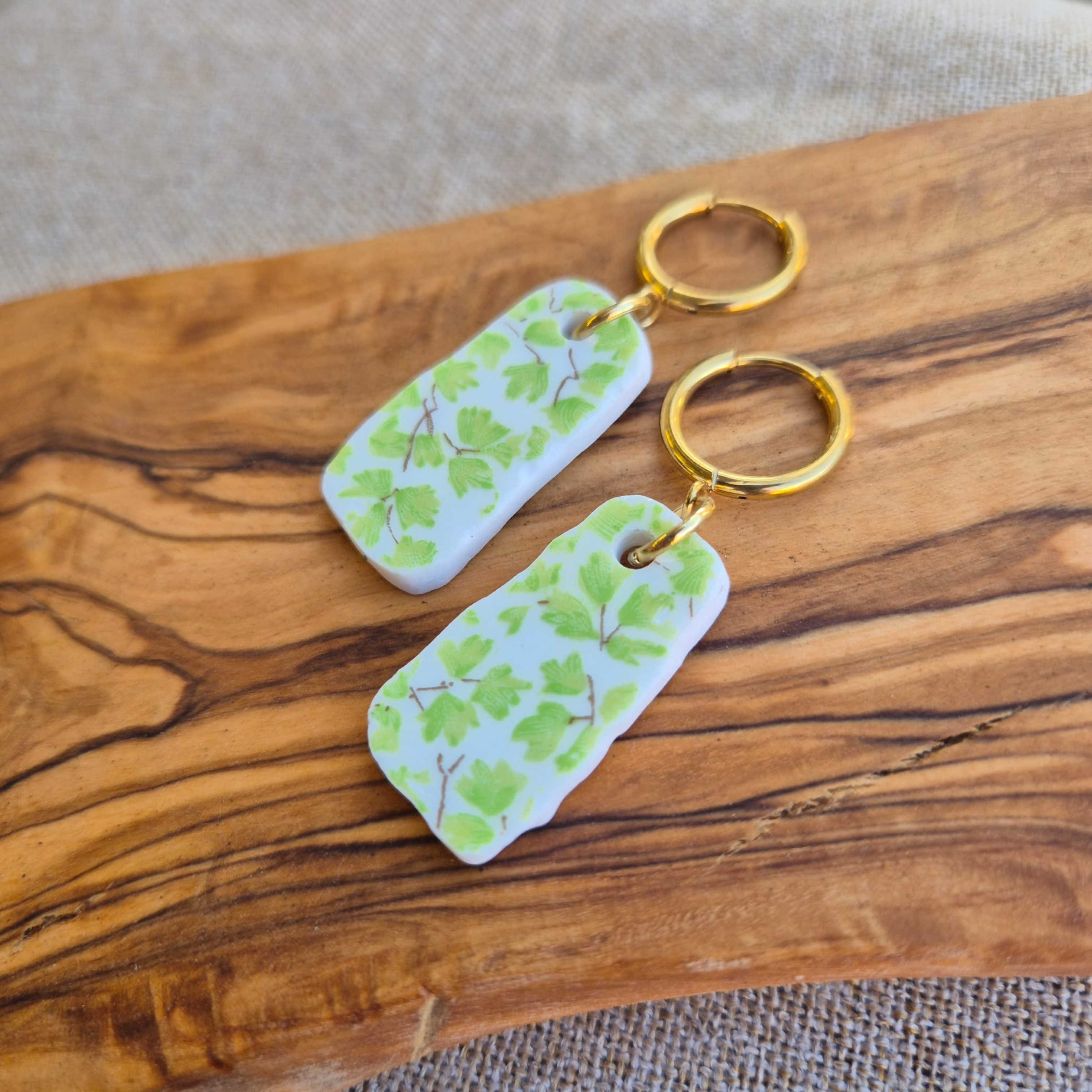 Recycled Ceramic Earrings