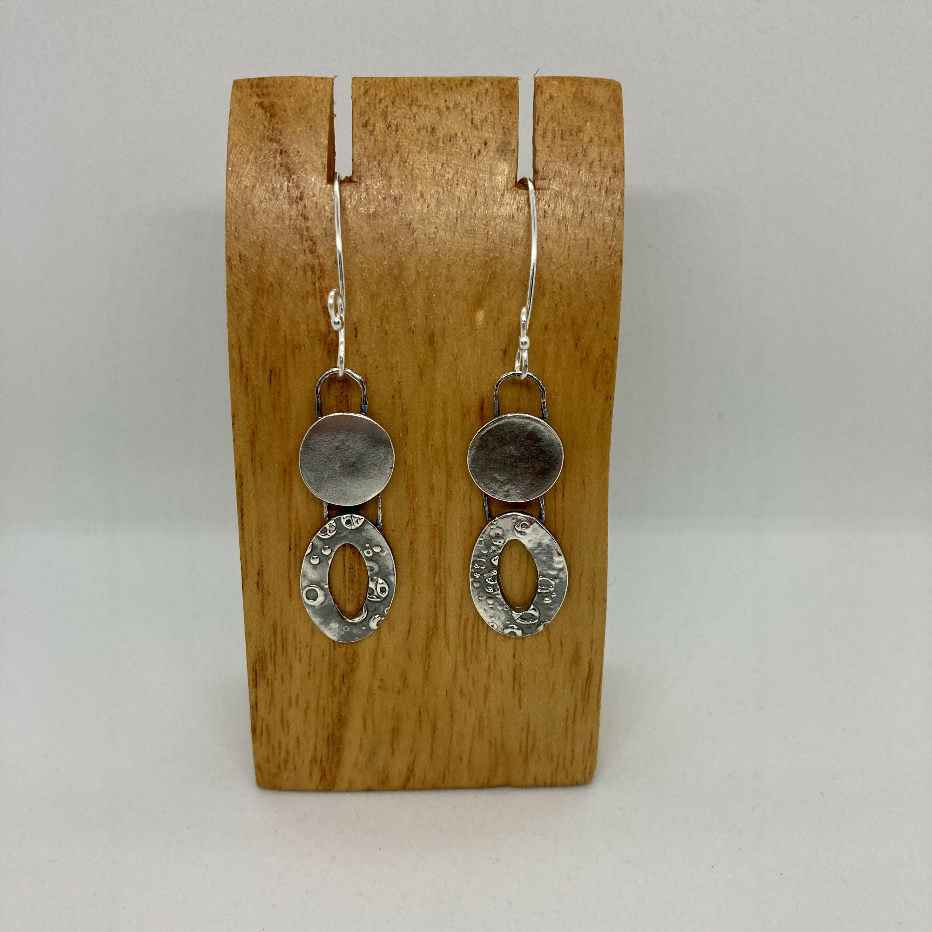 Octopus-Inspired Silver Drop Earrings | Ocean themed Statement Jewellery