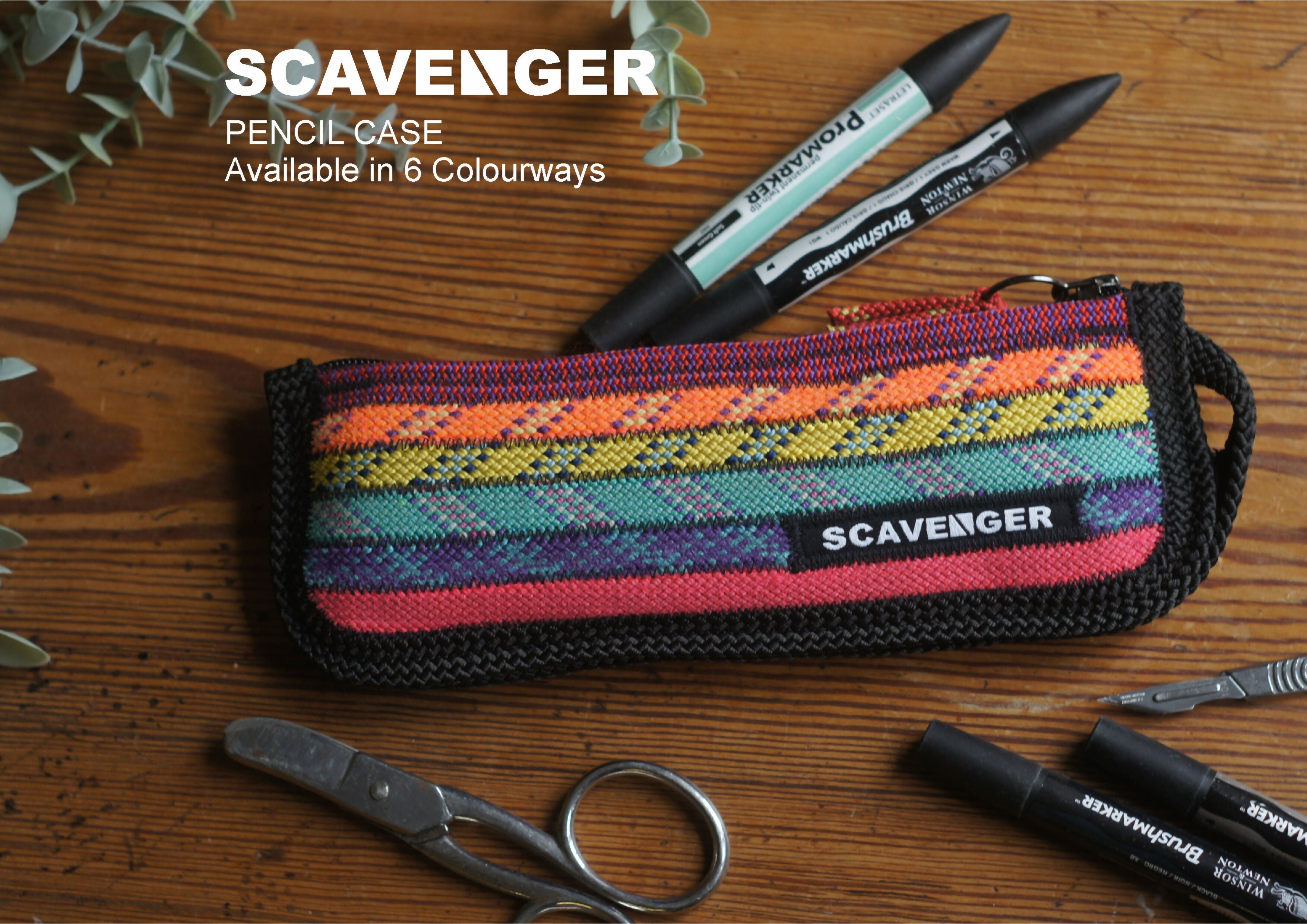 Recycled Climbing Rope Zip Pouch Large