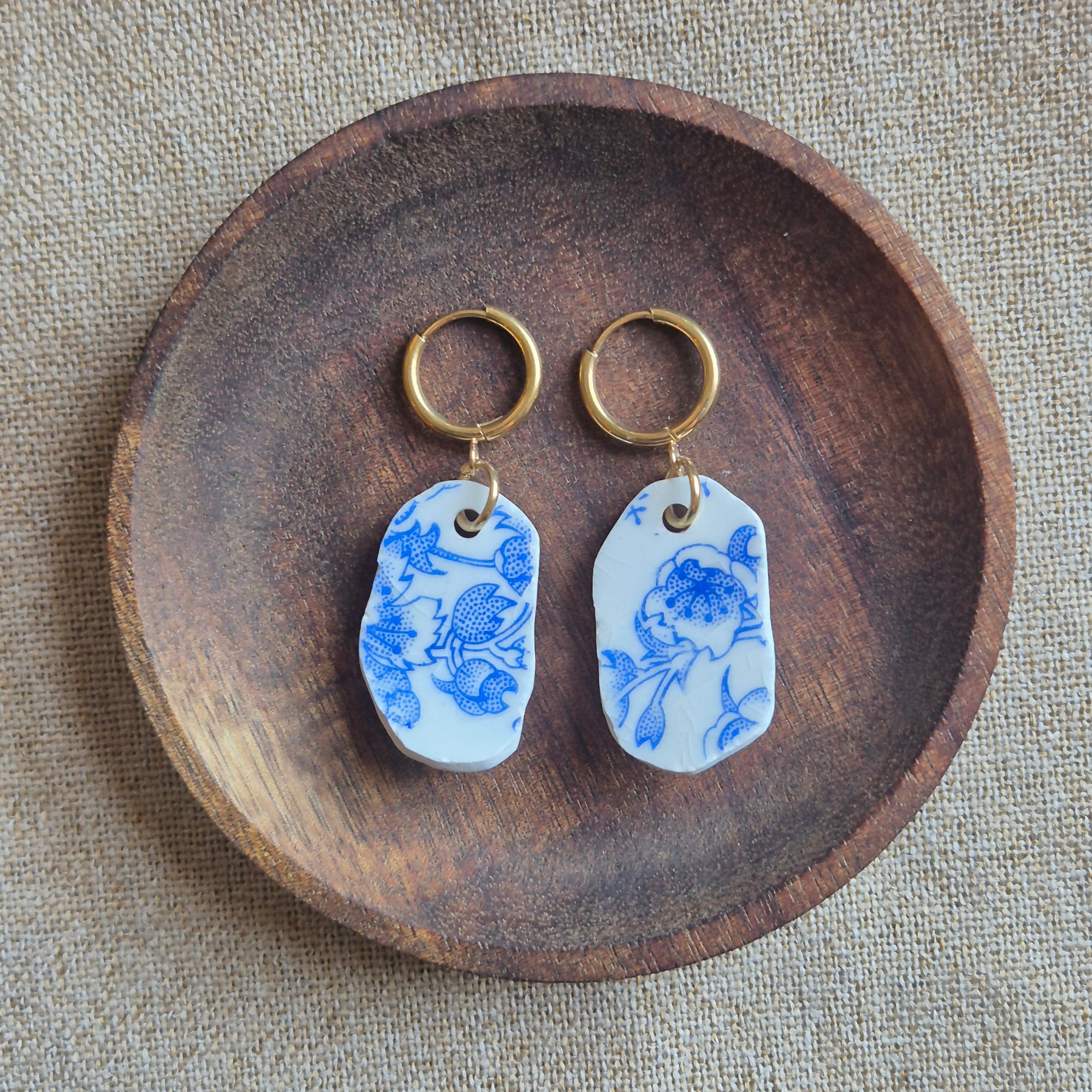 Recycled Ceramic Earrings