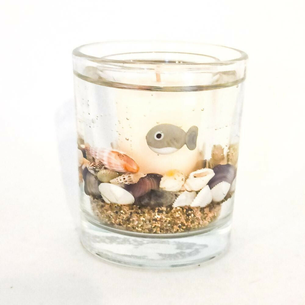 Friendly Shark Botanical Candle