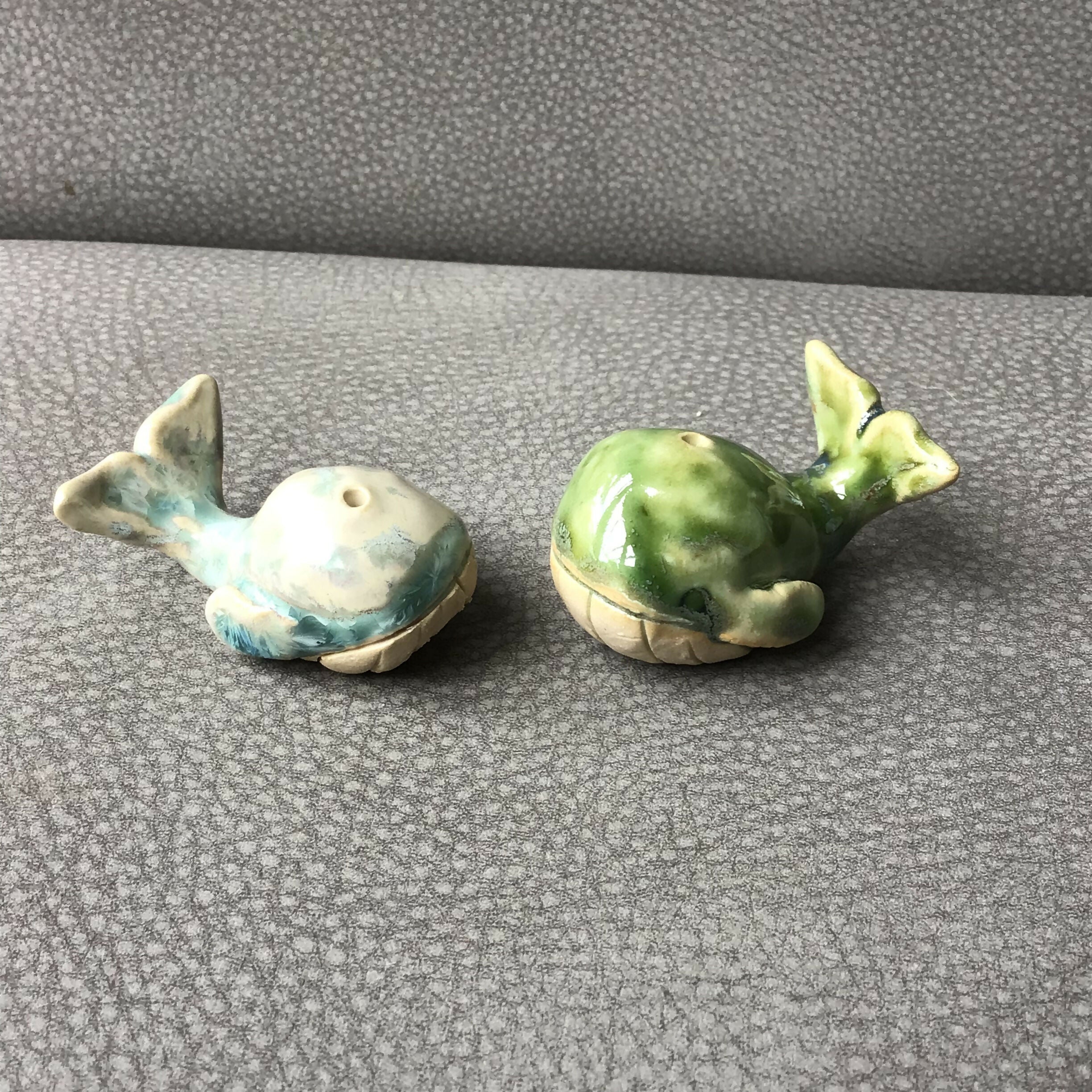 Mini Ceramic whales