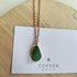 Seaglass Green Necklace