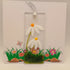 Fused Glass Flower Card