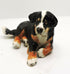 Ceramic Bernese Mountain dog sculpture