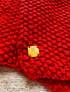 UNISEX, REGULAR THICKNESS, RICH RED COLOUR, COSY SCARF, STRETCHY