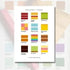 Colours of Cakes Print