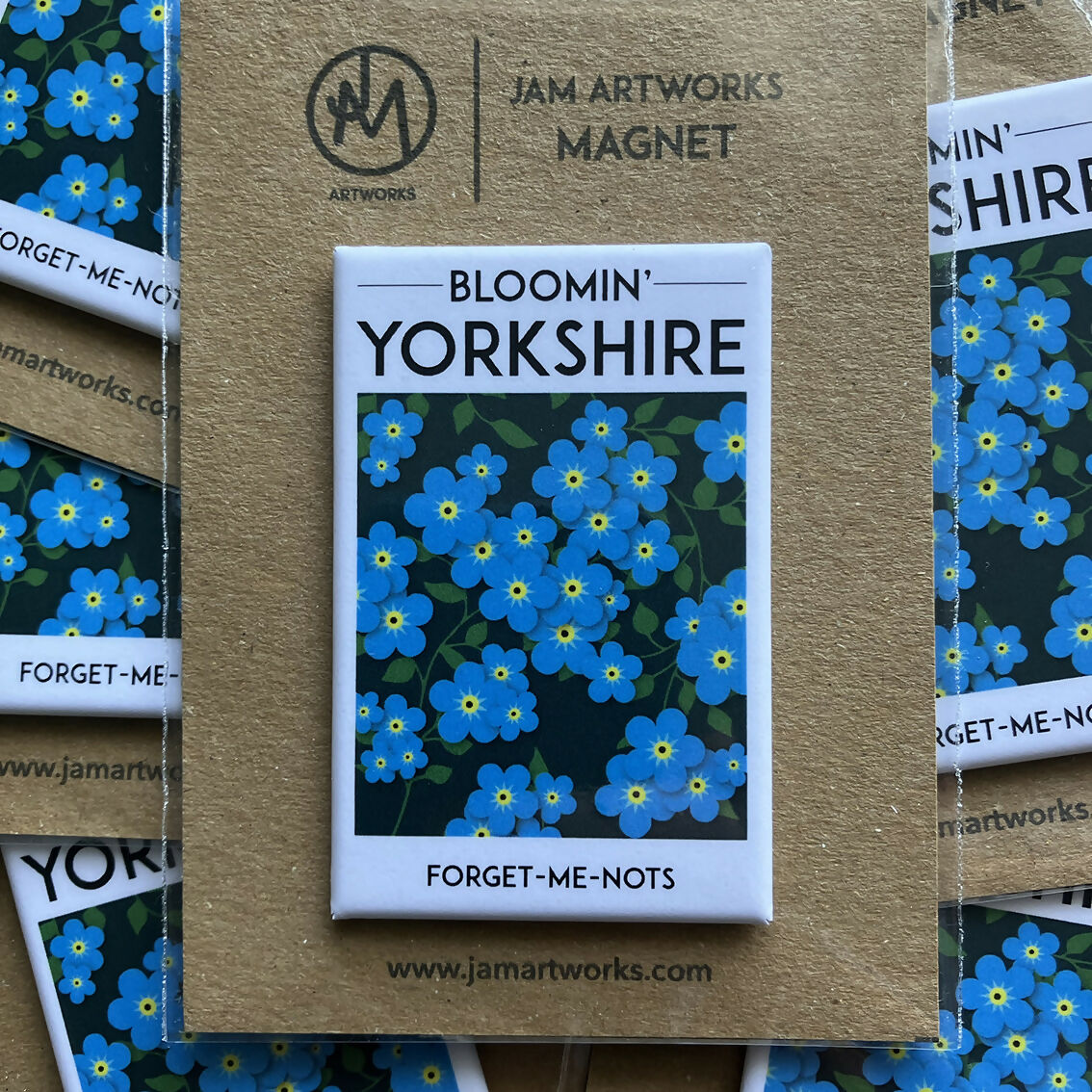Bloomin Yorkshire Fridge Magnet
