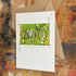 Abstract Sparkly Naughty Christmas Card