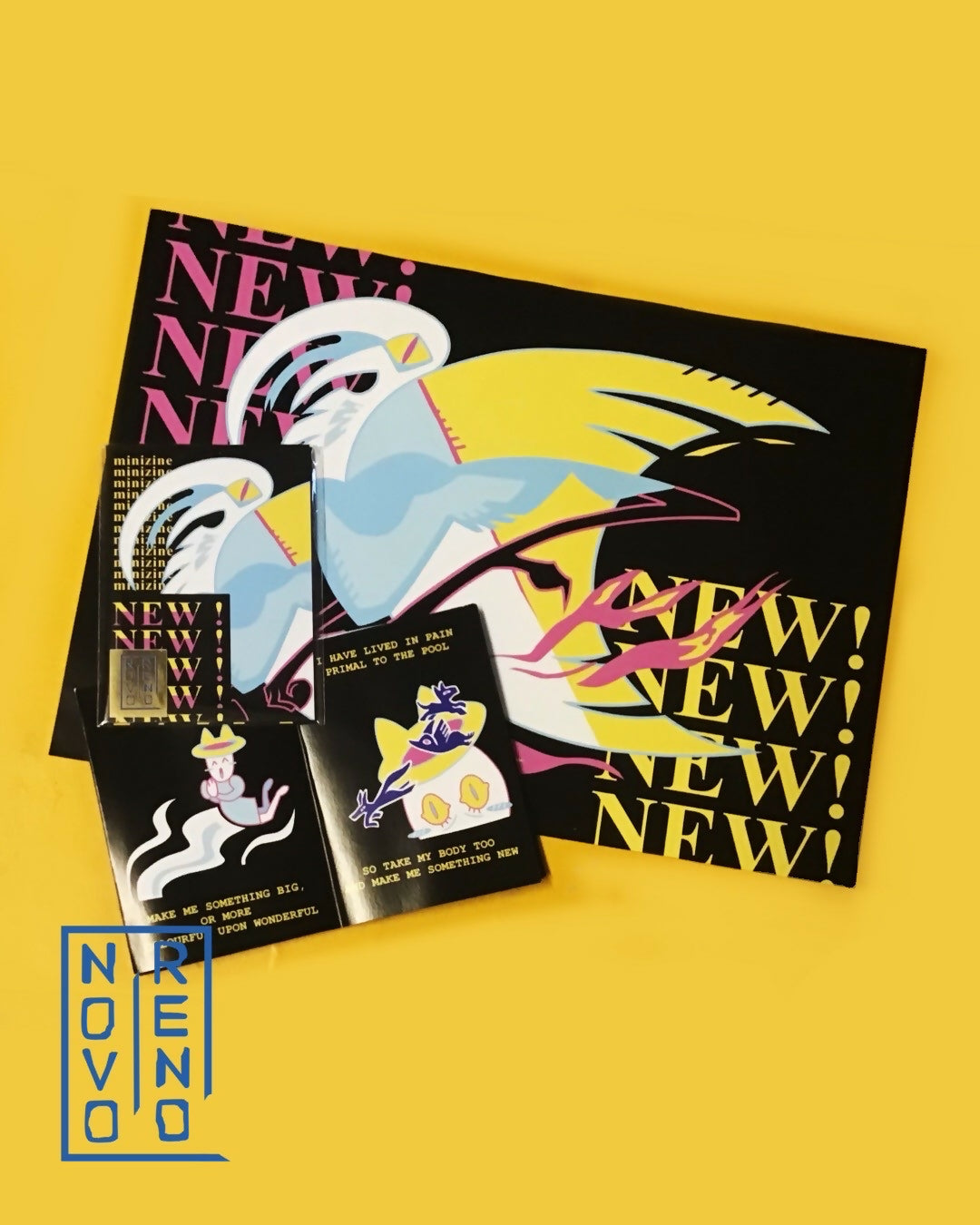 NEW! NEW! NEW! - Minizine Poster Combo