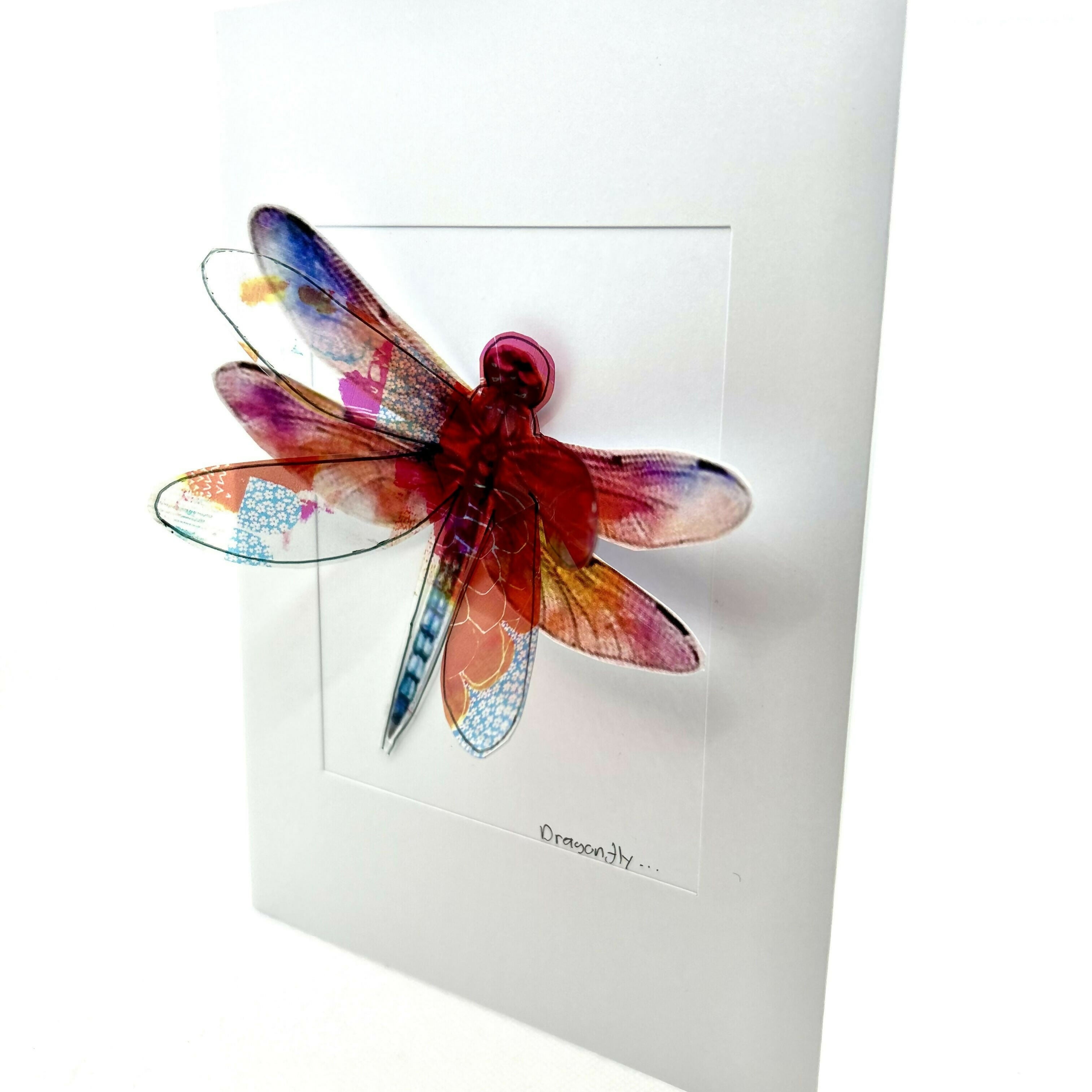 Medium Dragonfly Card