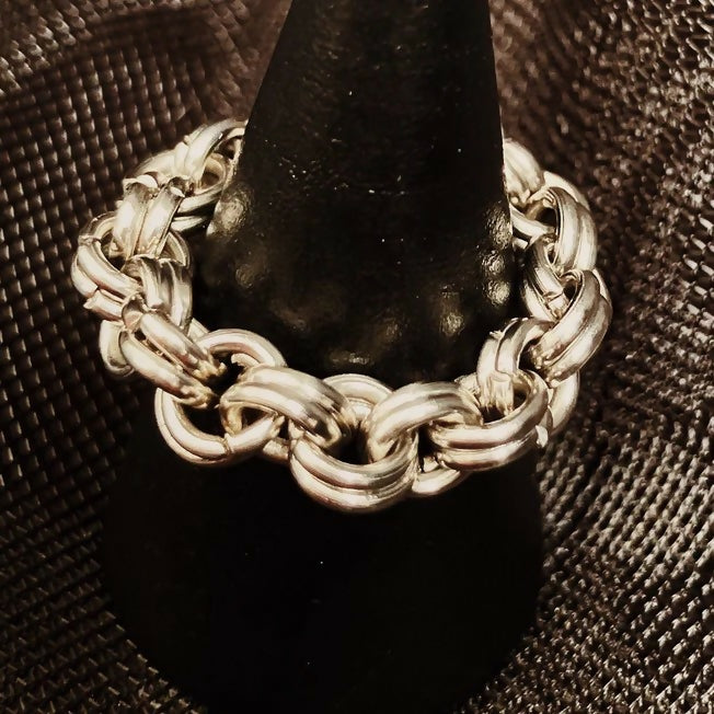 YORK RING - STAINLESS STEEL CHAINMAIL