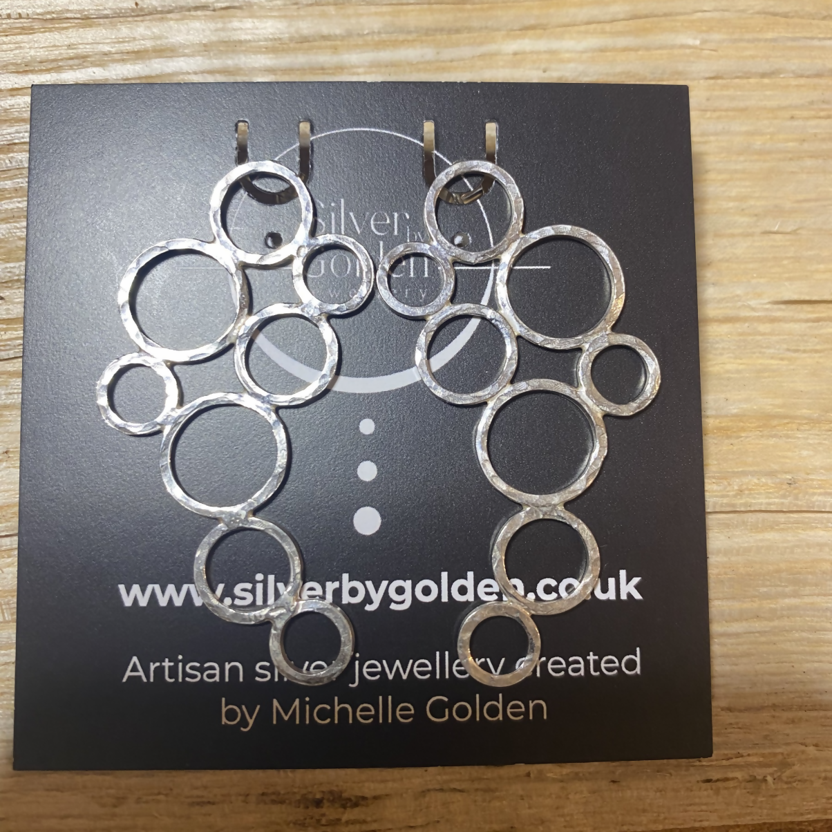 Sterling Silver Orbital Earrings