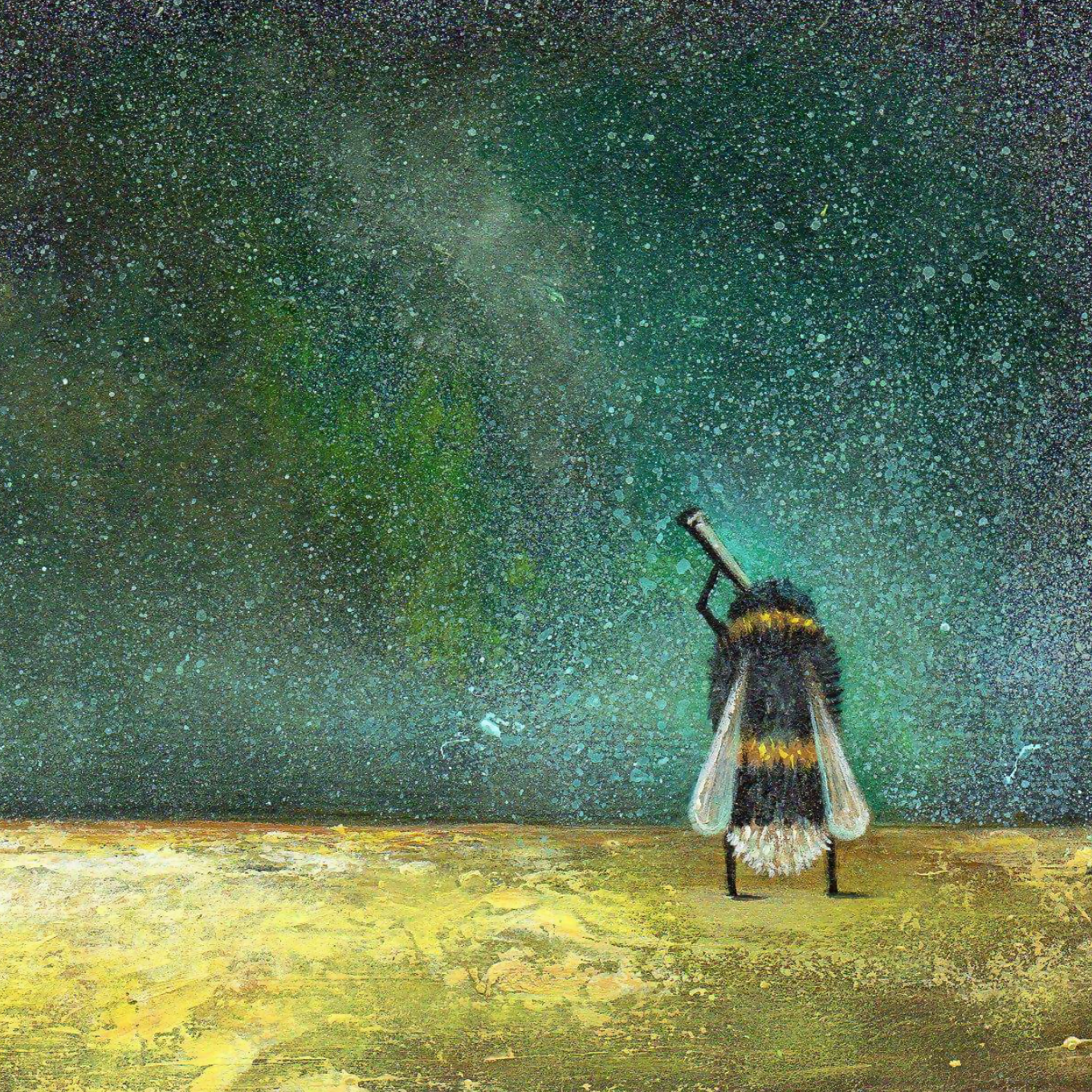 Stargazer 10"x10" Print