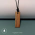 Natural Grain Wood Pendant