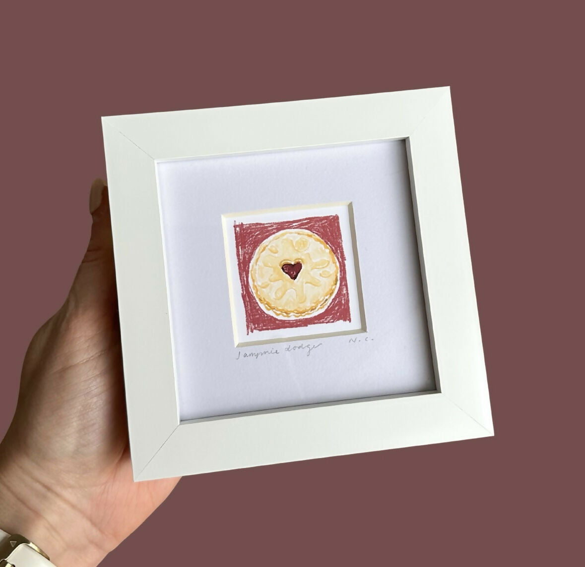 Jammie Dodger Mini Print