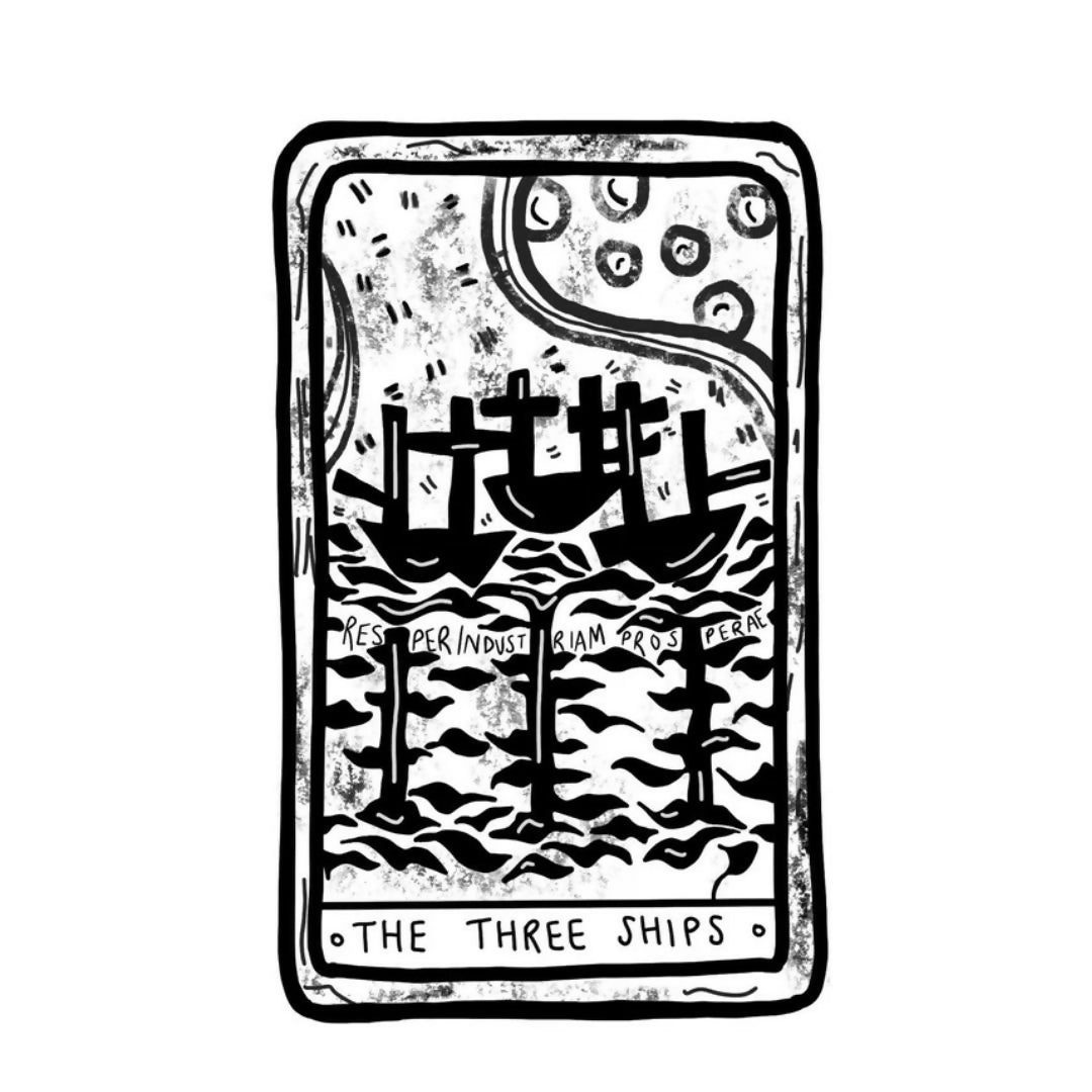Three Ships Print