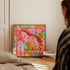 Stellar Pink Horse art print
