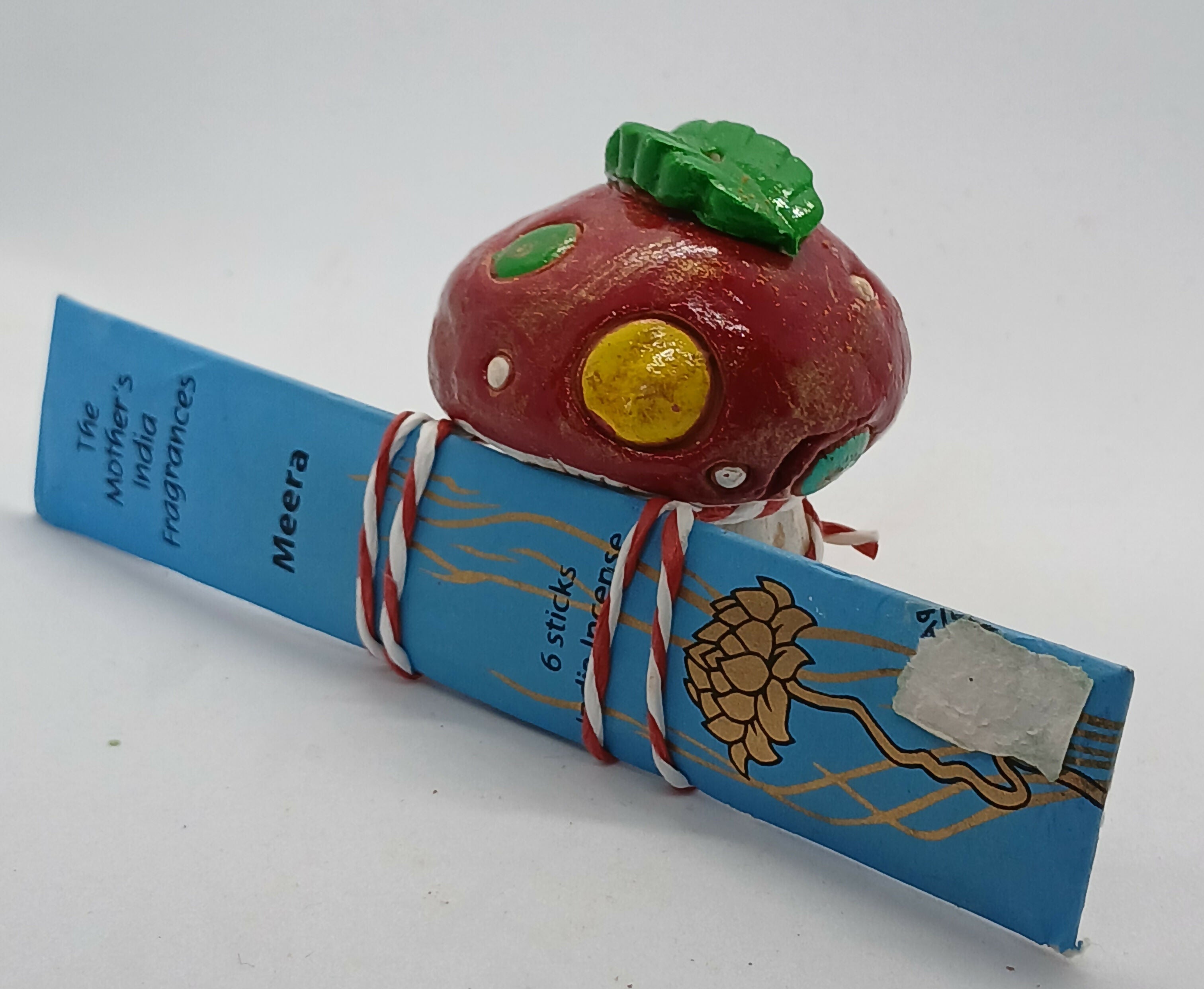 Toadstool Incense Holder with Incense Sticks