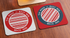 Hull KR Coaster BARCODE Design SET OF 2