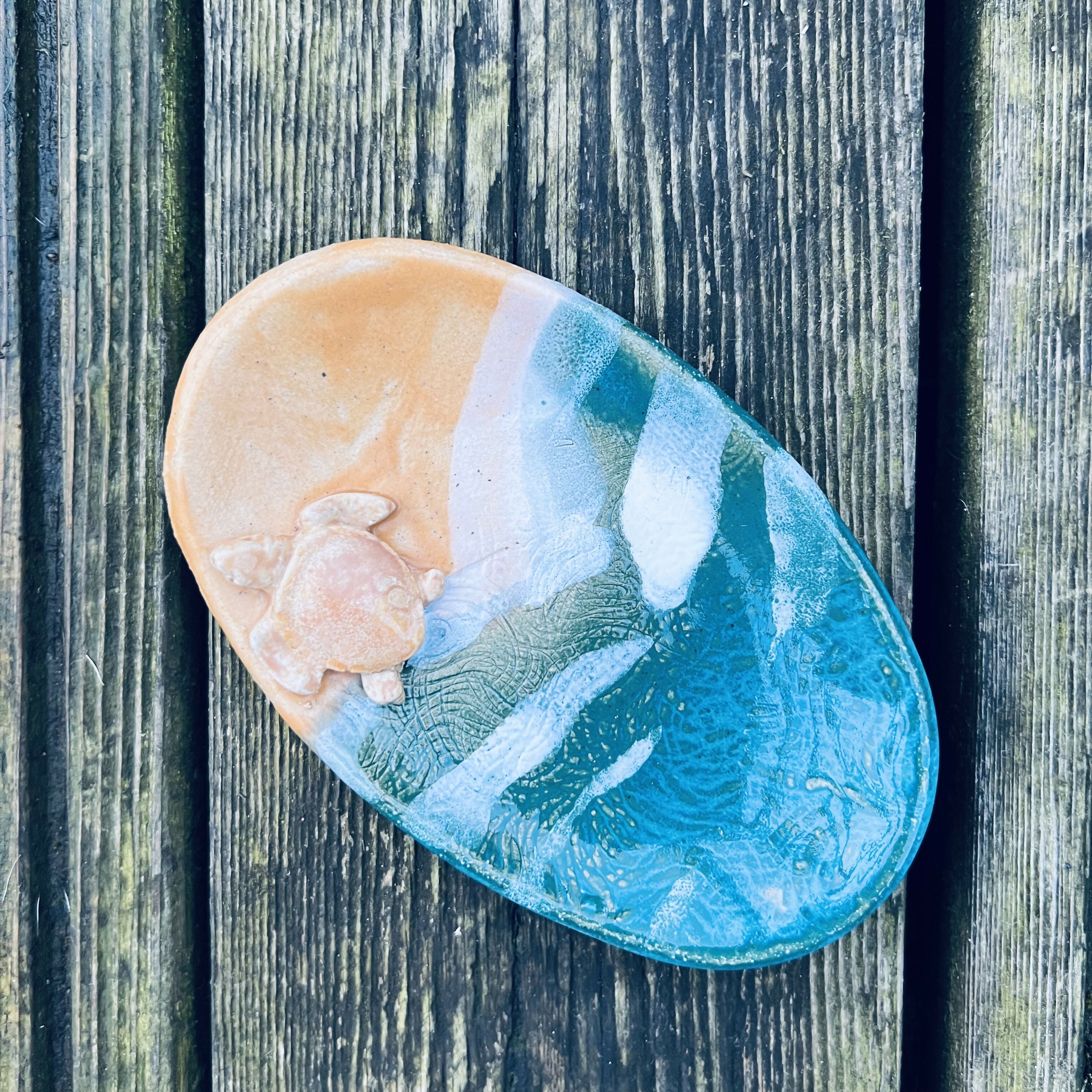 Beach Turtle Trinket Dish