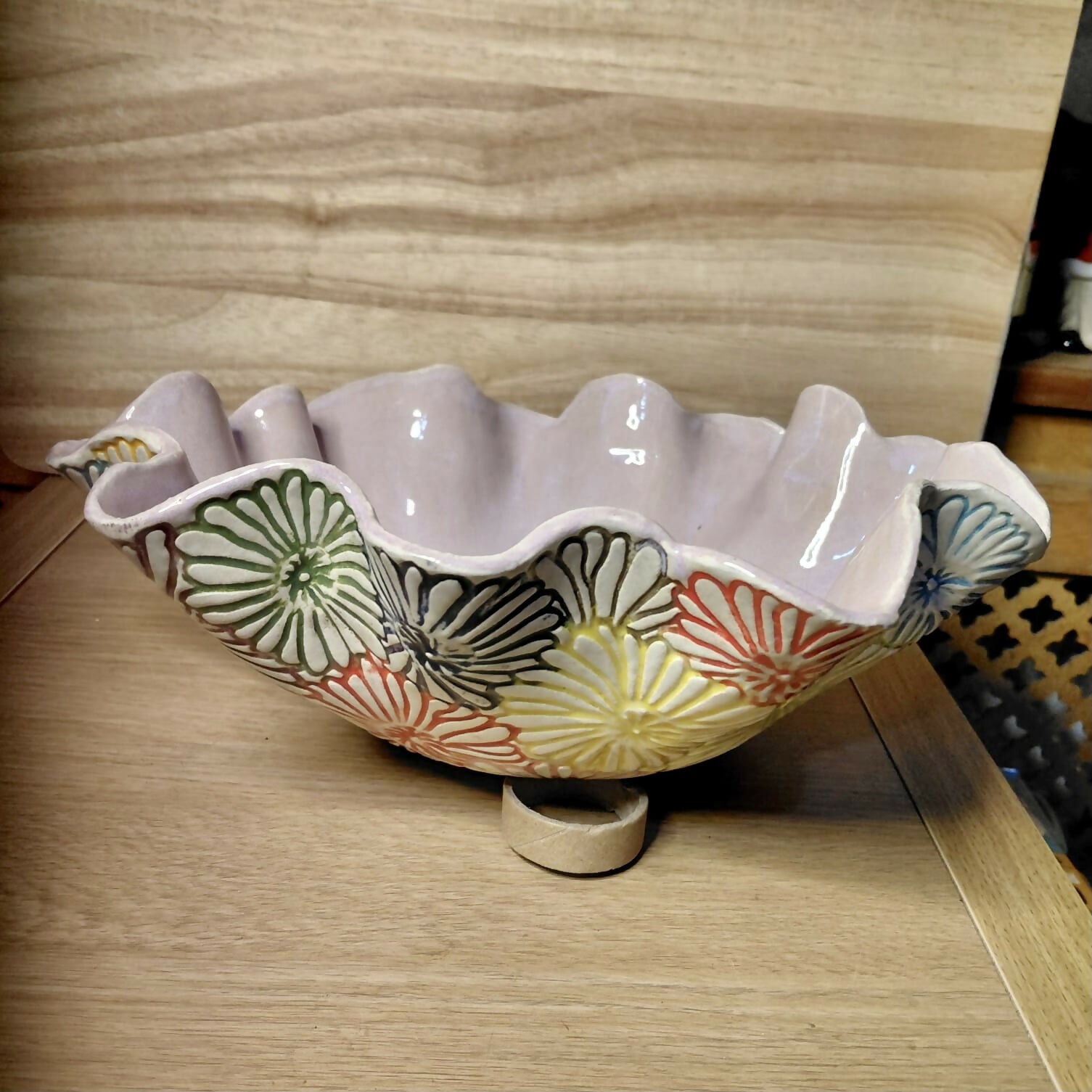 Flower Burst Ruffle Bowl