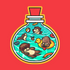 Sticker - Otters