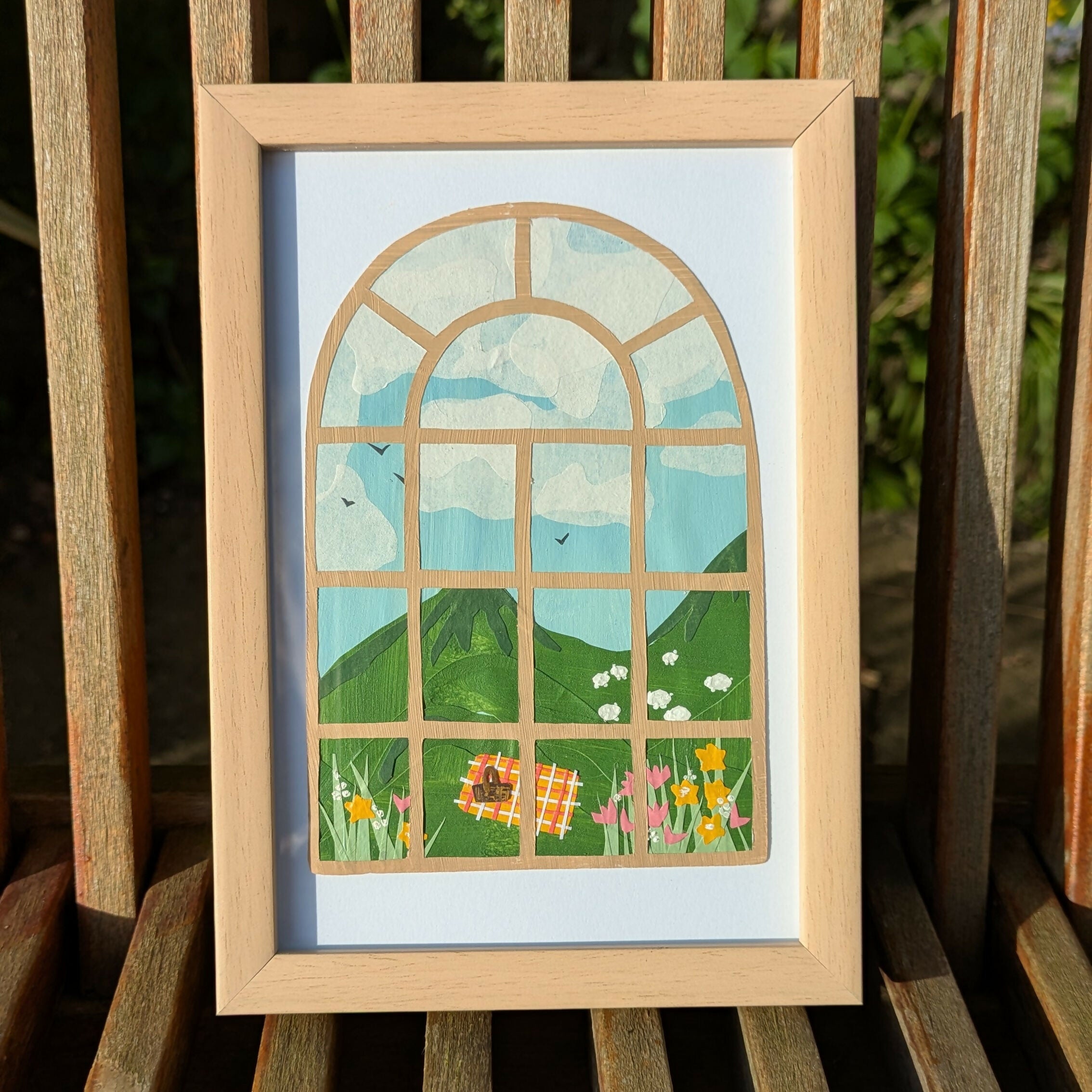 Framed Window Collage