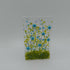 Forget Me Not Flower Glass Tealight